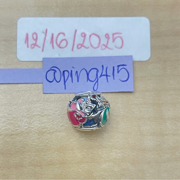 Pandora HTF Disney Aurora's Fairy Godmothers Charm - Picture 5 of 14